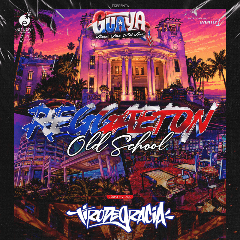 GUAYA 🇵🇷 REGGAETON OLD SCHOOL EN ENJOY VIÑA 🏟️ TIRO DE GRACIA EN VIVO 🎤 image}